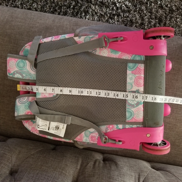 MOONSLIDER ROLLING BACKPACK SRB-19 BLUE RASPBERRY - Picture 11 of 11